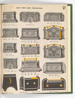 Page from Special New Designs of Brass and Iron Fenders, Fi
