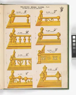 Page from Special New Designs of Brass and Iron Fenders, Fi