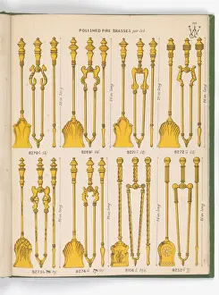 Page from Special New Designs of Brass and Iron Fenders, Fi