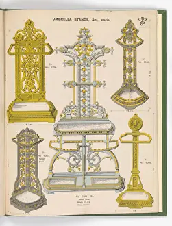 Page from Special New Designs of Brass and Iron Fenders, Fi