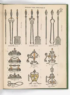 Page from Special New Designs of Brass and Iron Fenders, Fi