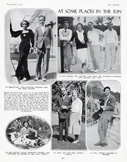 Marlene Prints: Page from The Tatler