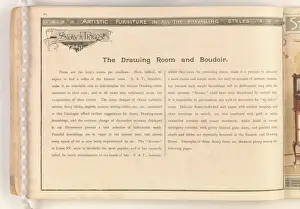 Page from Useful Artistic Furniture