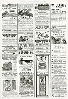 Adverts Gallery: Page of Victorian adverts 1895
