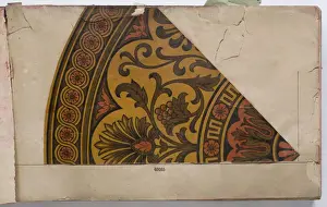 Page from a wallpaper sample book