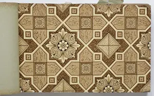 Page from a wallpaper sample book