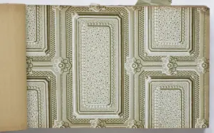 Page from a wallpaper sample book