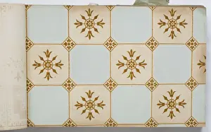 Page from a wallpaper sample book