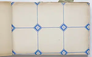 Page from a wallpaper sample book