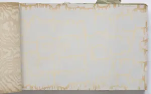Page from a wallpaper sample book