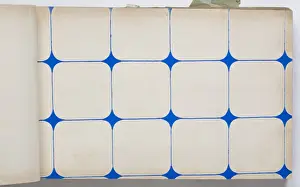 Page from a wallpaper sample book