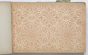 Page from a wallpaper sample book