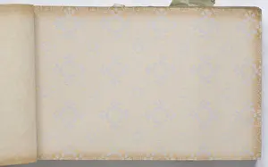 Page from a wallpaper sample book
