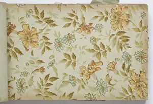 Page from a wallpaper sample book