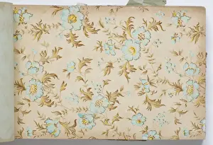 Page from a wallpaper sample book