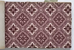 Page from a wallpaper sample book