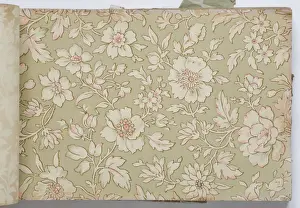 Page from a wallpaper sample book