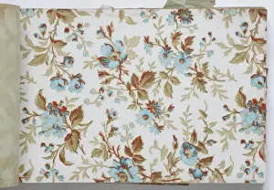Page from a wallpaper sample book
