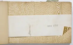 Page from a wallpaper sample book