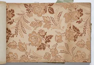 Page from a wallpaper sample book