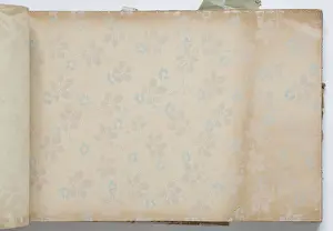 Page from a wallpaper sample book