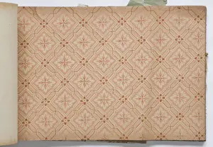 Page from a wallpaper sample book