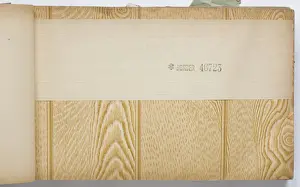 Page from a wallpaper sample book