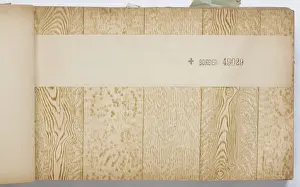 Page from a wallpaper sample book