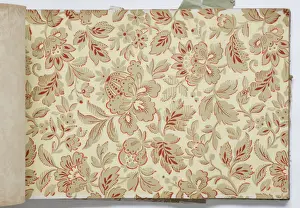 Page from a wallpaper sample book