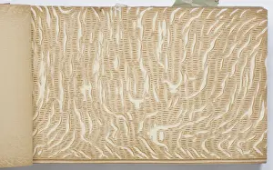 Page from a wallpaper sample book