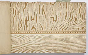 Page from a wallpaper sample book