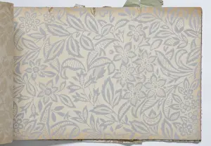 Page from a wallpaper sample book