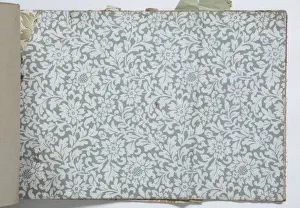 Page from a wallpaper sample book