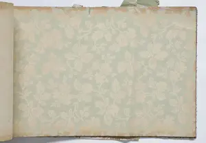 Page from a wallpaper sample book