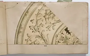 Page from a wallpaper sample book