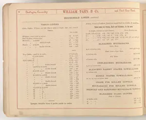 Page from William Tarn and Co.s Illustrated Catalogue: wit