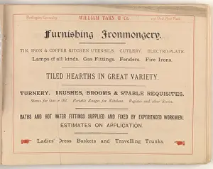 Page from William Tarn and Co.s Illustrated Catalogue: wit