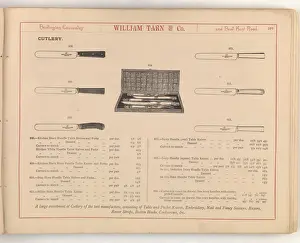 Page from William Tarn and Co.s Illustrated Catalogue: wit