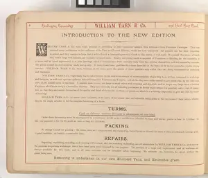 Page from William Tarn and Co.s Illustrated Catalogue: wit