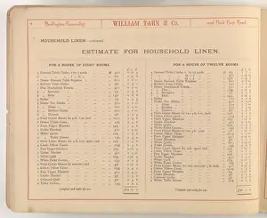 Page from William Tarn and Co.s Illustrated Catalogue: wit