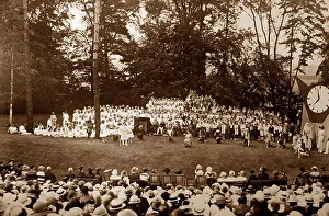 Fete Prints: Pageant or play at Bournville Village in the 1920s