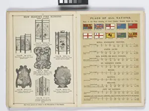 Pages from 1899 Price List, Upholstery, Trimmings &c
