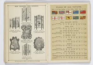 Pages from 1899 Price List, Upholstery, Trimmings &c