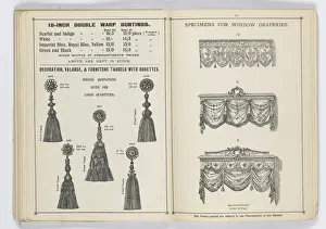 Pages from 1899 Price List, Upholstery, Trimmings &c