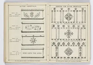 Pages from 1899 Price List, Upholstery, Trimmings &c