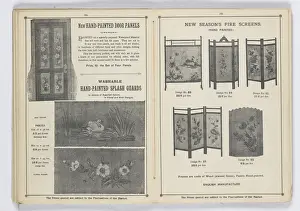Pages from 1899 Price List, Upholstery, Trimmings &c