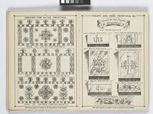 Pages from 1899 Price List, Upholstery, Trimmings &c