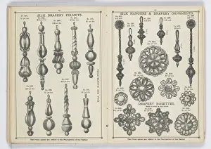 Pages from 1899 Price List, Upholstery, Trimmings &c