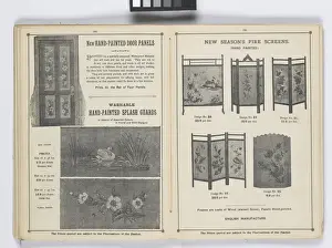 Pages from 1899 Price List, Upholstery, Trimmings &c