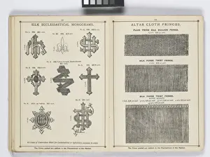 Pages from 1899 Price List, Upholstery, Trimmings &c